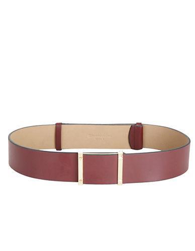 Bcbgmaxazria Bcbgmaxazria Double Pyramid-bar Waist Belt