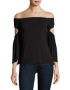 Bailey 44 White Bay Off-the-shoulder Top