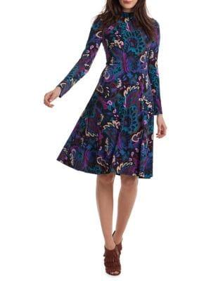 Trina Turk Casa Mexico Tia Rosita Fit-&-flare Dress
