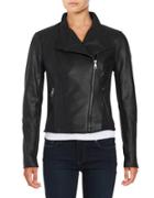 Andrew Marc Felix Leather Moto Jacket