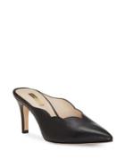 Louise Et Cie Kirina Scalloped Leather Mules
