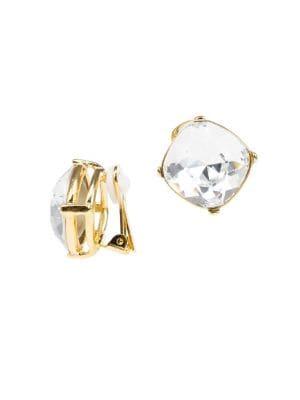 Kenneth Jay Lane Crystal Stud Earrings