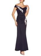 Quiz Lace Embroidered Gown