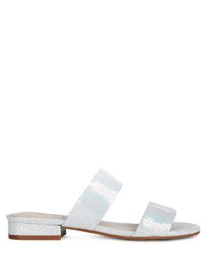 Kenneth Cole New York Viola Textured Leather Sandals