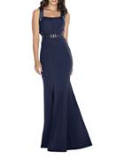 Decode 1.8 Embellished Fit-&-flare Gown