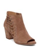 Lucky Brand Hartlee Suede Leather Booties