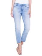 Liverpool Jeans Core Cropped Straight Jeans