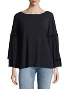 Sanctuary Flare-sleeve Pullover Top