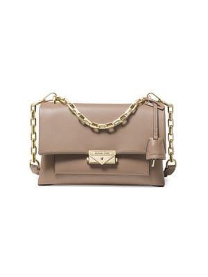 Michael Michael Kors Medium Cece Chain Leather Shoulder Bag