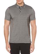 Perry Ellis Dotted Striped Jacquard Polo