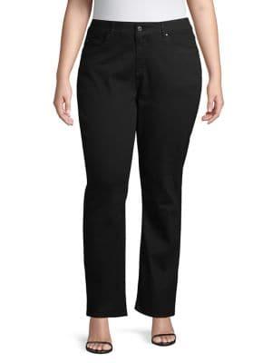 Rafaella Plus Straight-fit Jeans
