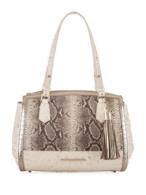 Brahmin Small Alice Leather Tote