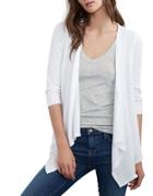 Velvet By Graham And Spencer Jersey Draped Open-front Cardigan
