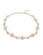 Givenchy Crystal Faceted Collar Necklace