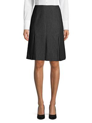 Nipon Boutique Polka Dot A-line Skirt
