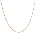 Lord & Taylor 925 Sterling Silver Two-tone Twist Chain Necklace