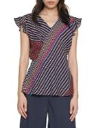 Walter Baker Geometric-print Tamara Top