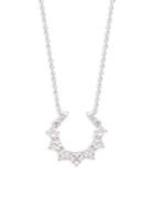 Nadri Gifting Crystal Horseshoe Pendant Necklace