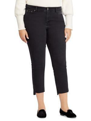 Lauren Ralph Lauren Plus Regal Straight Ankle Jeans