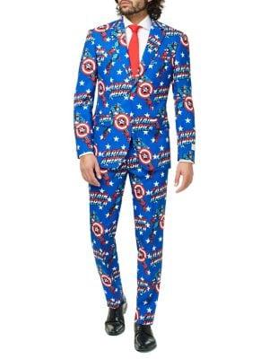 Opposuits Captain America Three-piece Suit