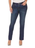 Rafaella Plus Cotton-blend Skinny Jeans