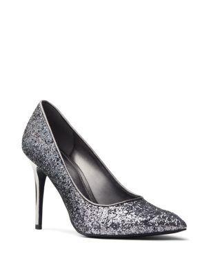 Michael Michael Kors Claire Glitter Pumps
