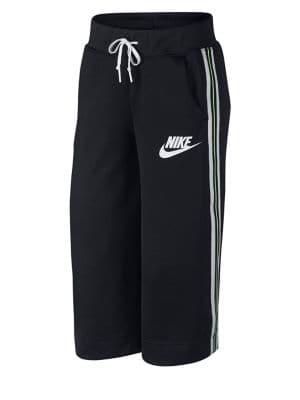 Nike Side-stripe Wide-leg Pants