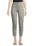 Lord & Taylor Houndstooth Ponte Pants