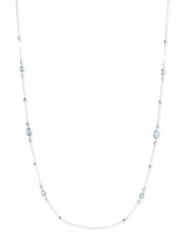Judith Jack Cubic Zirconia And Sterling Silver Chain Necklace