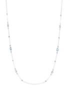 Judith Jack Cubic Zirconia And Sterling Silver Chain Necklace