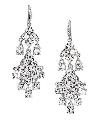 Carolee Broadway Lights Double Drop Chandelier Earrings
