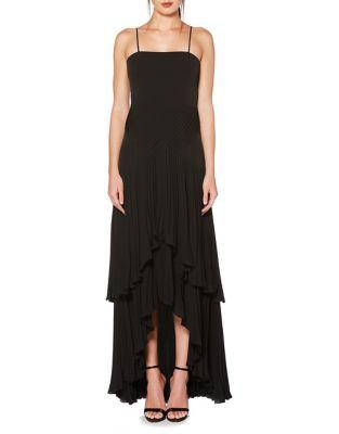 Laundry By Shelli Segal Pleated Gown