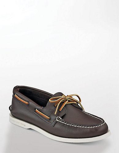 Sperry Top-sider  Classic Brown A/o 2-eye Leather Boat Shoe - Smart Value