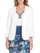 Tahari Arthur S. Levine Pleated Bell-sleeve Jacket