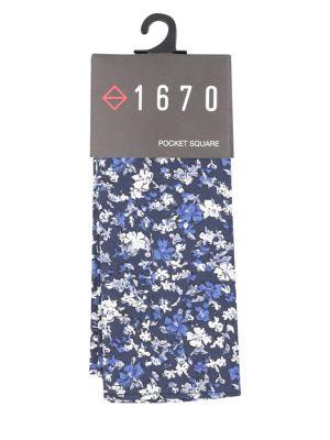 Lord Taylor Craven Floral Cotton Pocket Square