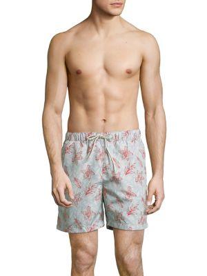 Selected Homme Floral-mix Swim Trunks