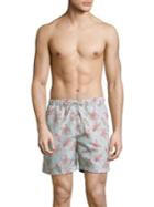 Selected Homme Floral-mix Swim Trunks