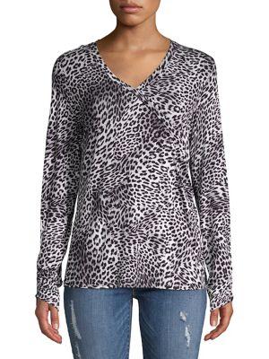 Jones New York Leopard Print Top