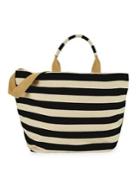 Core Striped Canvas Weekender Bag