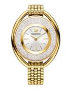 Swarovski Crystalline Oval Goldtone Stainless Steel Bracelet Watch