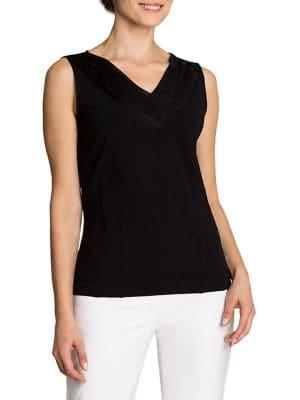 Nic+zoe Sweet Pleat Top