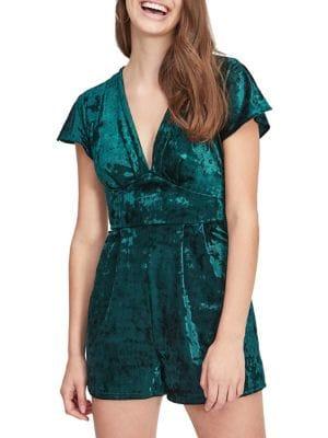 Miss Selfridge Classic Velvet Jumpsuit