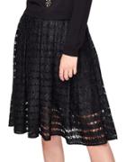 Miss Selfridge Cotton-blend Circular Lace Midi Skirt