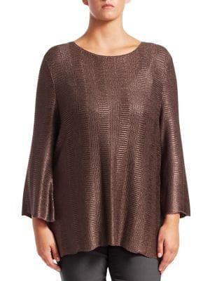Nic+zoe Plus Plus Easy Edge Top