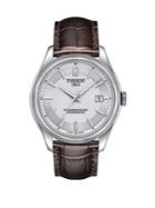 Tissot T-classic Ballade Powermatic 80 Cosc Leather-strap Watch