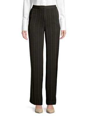 Jones New York Wide-leg Striped Pants