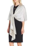 Tahari Arthur S. Levine Liquid Metallic Shawl