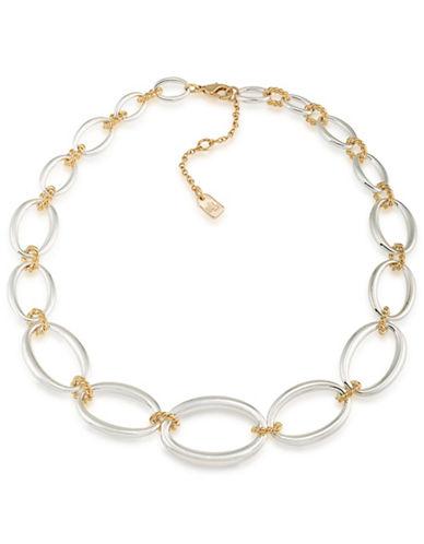 Lauren Ralph Lauren Perfect Pieces 12k Gold & Silver Link Necklace