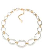 Lauren Ralph Lauren Perfect Pieces 12k Gold & Silver Link Necklace
