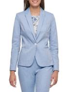 Tommy Hilfiger One-button Cotton Jacket